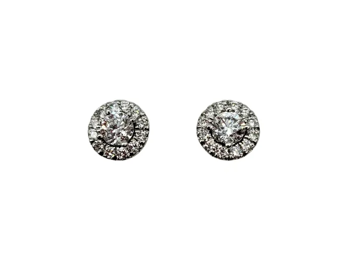 1.50 Carat Total Weight Lab Grown Diamond Earrings