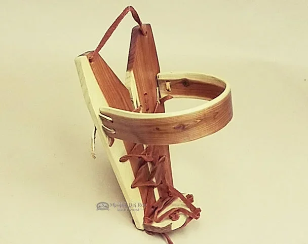 10″ Navajo Indian Cedar Cradleboard