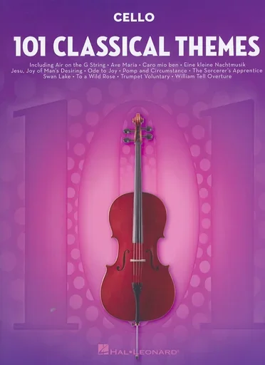 101 Classical Themes (cello)
