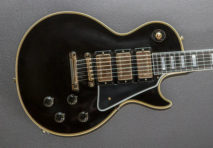 1957 Les Paul Custom Reissue – VOS Ebony 3 Pickup