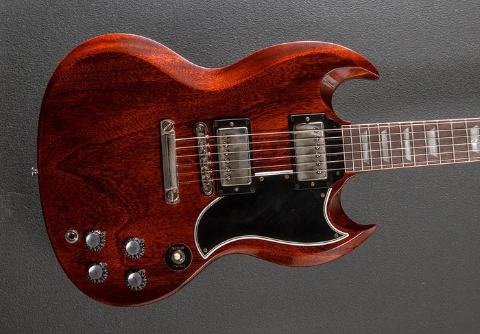 1961 Les Paul SG Standard Reissue Stop Bar – Cherry Red