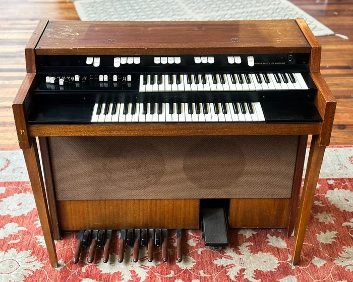 1962 Hammond L-102 Tonewheel Organ – Made in USA