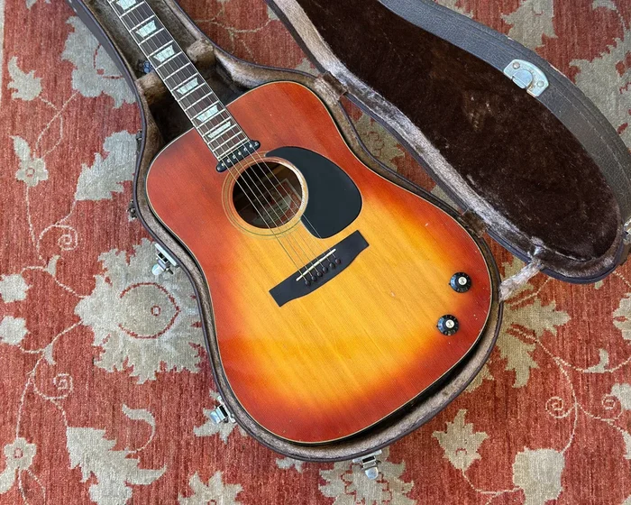 1980s Washburn Hard Case For Dreadnought