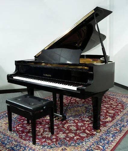 1985 Yamaha 7’4″ C7 Conservatory Grand Piano | Polished Ebony