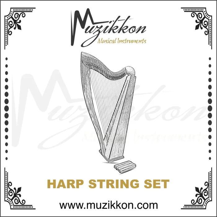27 String McHugh Harp String Set Include With Harp