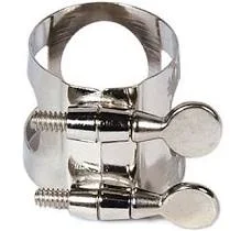 332N Bb Clarinet Ligature, Nickel-Plated