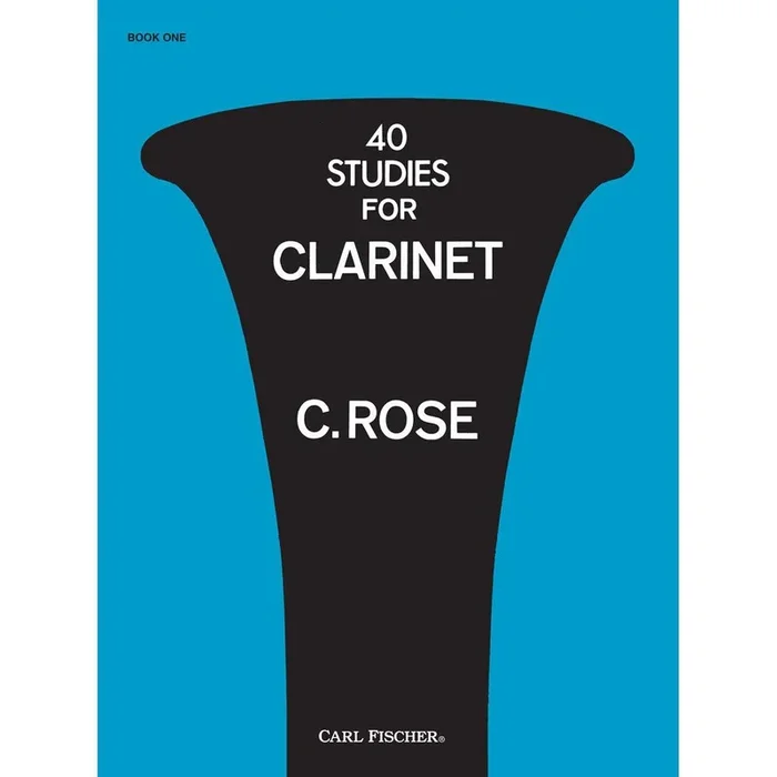 40 estudios para clarinete C. Rose