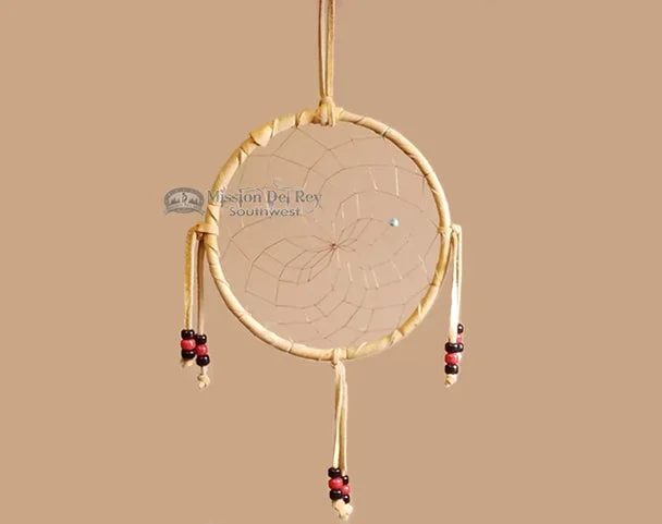 6″ Native American Navajo Indian Dream Catcher – Red & Black