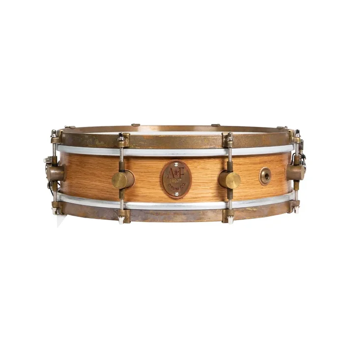 A&F Drum Company 4×14 Snare – Steam Bent Oak