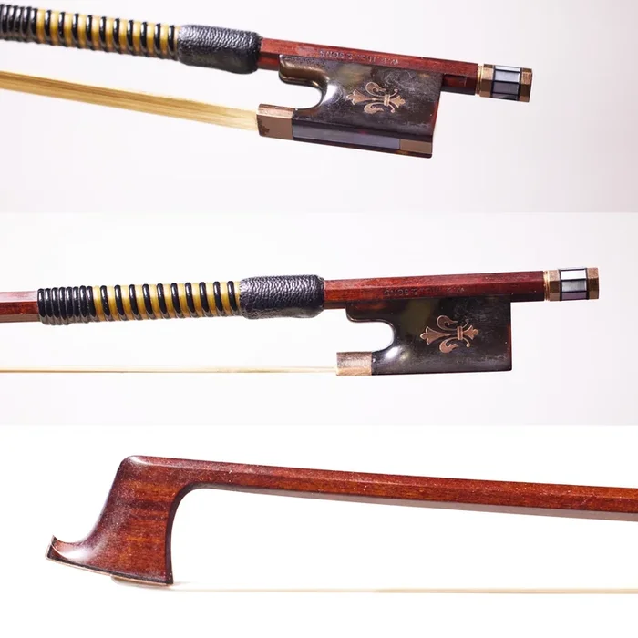 A Gold and Tortoise Hill Bow by John Clutterbuck, Late 1960’s