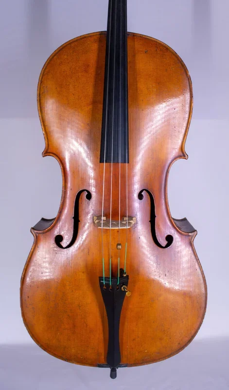 A Good Saxon Cello, Circa 1890.