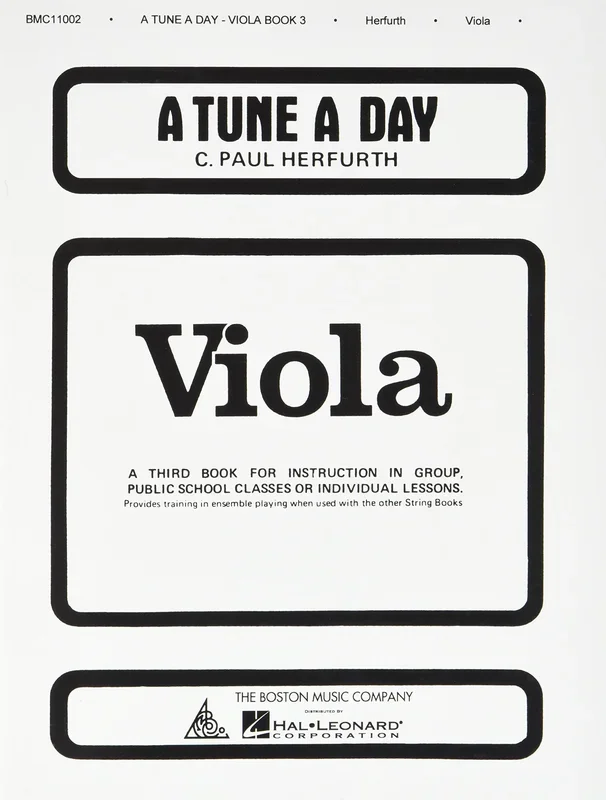 A tune A day Viola book 3