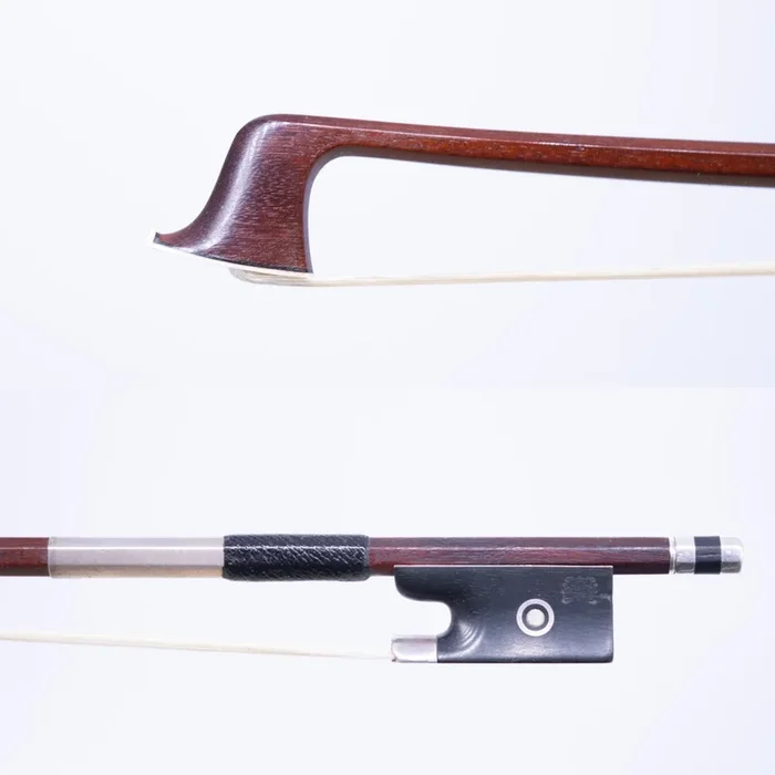A Viola Bow By H.R. Pfretzschner.