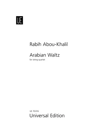 Abou-Khalil, R.: Arabian Waltz (2 violins, viola, and cello)