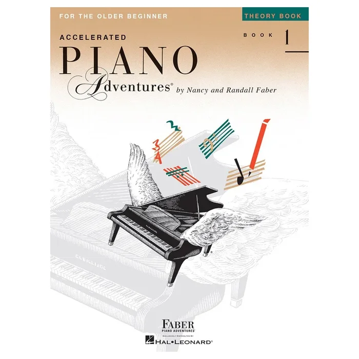 Accelerated Piano Adventures for the Older Beginner-Theory Book 1