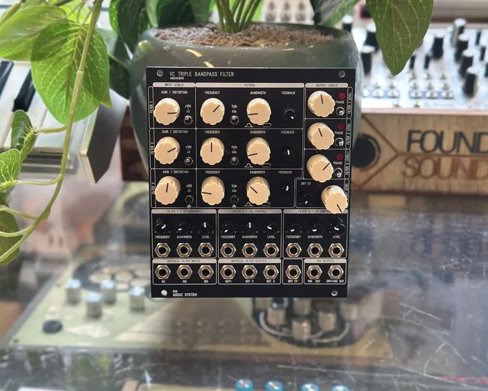 ADDAC System ADDAC603 VC Triple Bandpass Filter