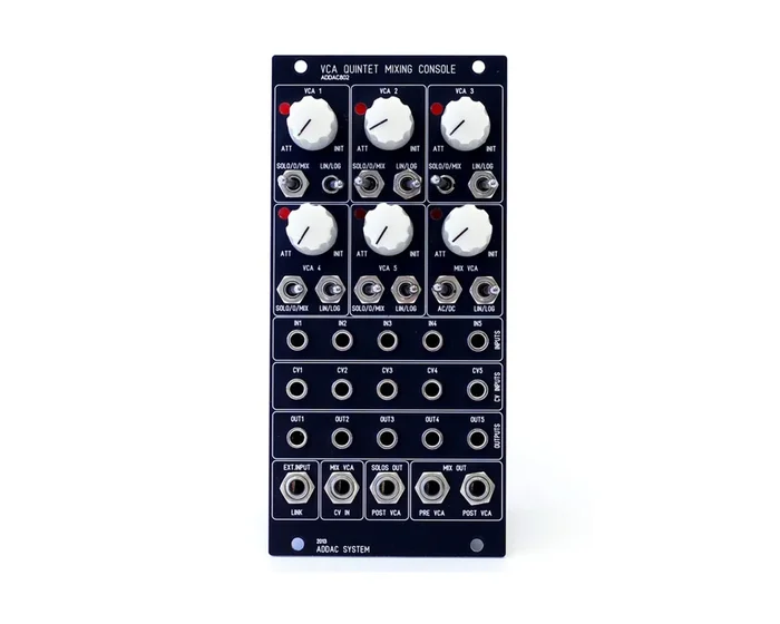 ADDAC Systems ADDAC802 VCA Quintet