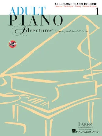 Adult Piano Adventures All-in-One Piano Course by Faber