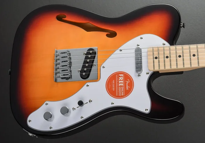 Affinity Series Telecaster Thinline – 3-Color Sunburst