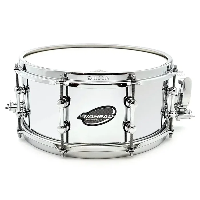 Ahead Chrome On Brass Snare Drum 13×6