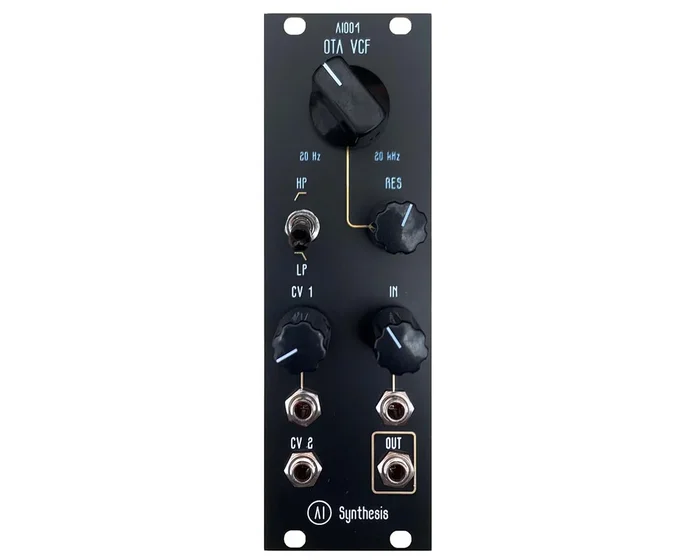 AI Synthesis AI004 OTA Filter – Black