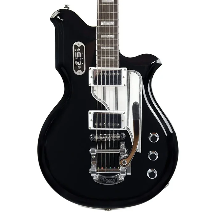 Airline Map Black w/Bigsby
