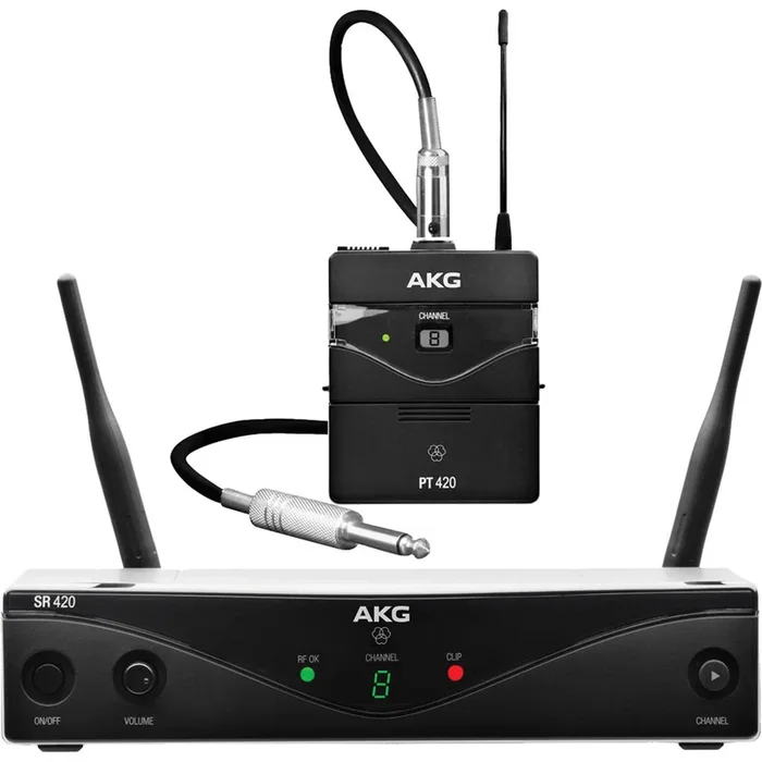 AKG WMS420 Instrumental Set Wireless Microphone System – Band A
