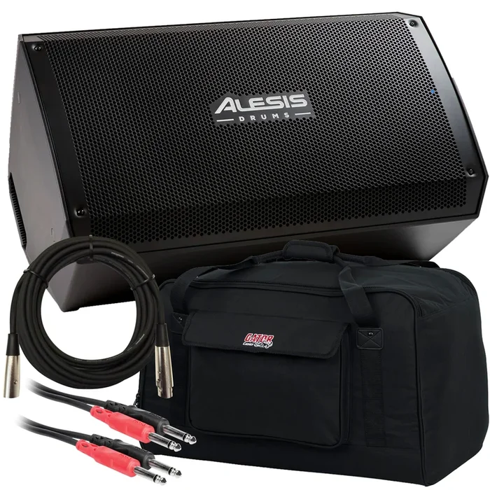 Alesis Strike Amp 12 MKII Powered Drum Amplifier CARRY BAG KIT