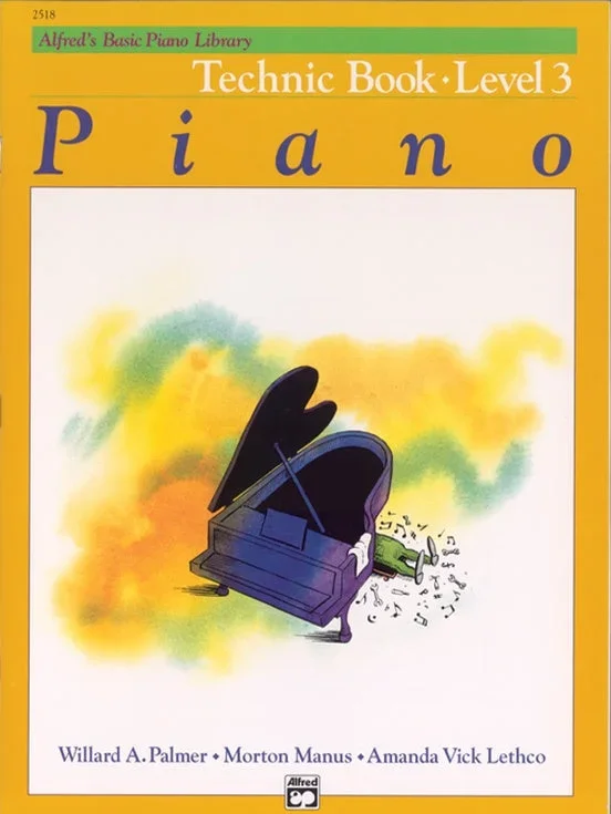 Alfred – Basic Piano Library – Technic Book – Level 3