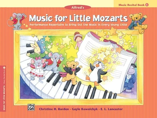 Alfred – Music for Little Mozarts – Music Recital Book – 1