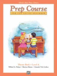 Alfred – Prep Course for the Young Beginner – Theory Book – Level A
