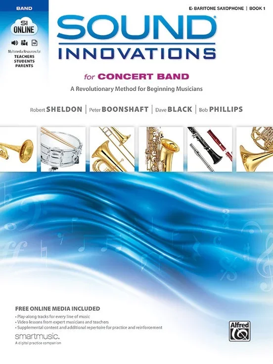 Alfred – Sound Innovations – Concert Band – Bari Sax- Book 1