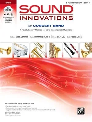 Alfred – Sound Innovations – Concert Band – Tenor Sax – Book 2
