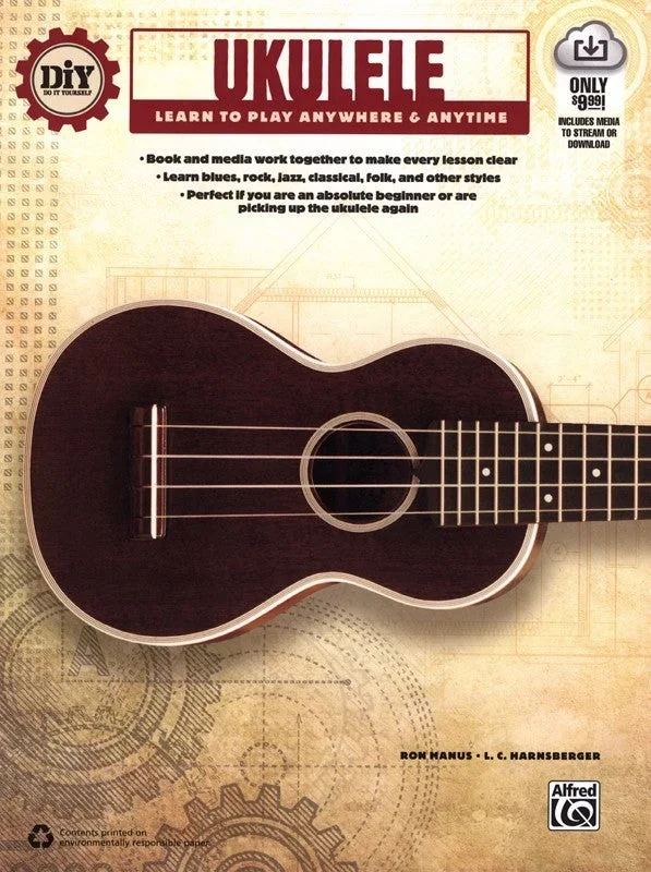 Alfred’s DiY (Do it Yourself) Ukulele Lesson Book