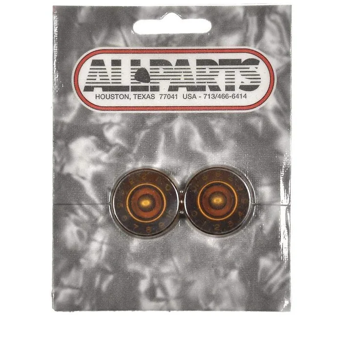 Allparts Vintage Style Speed Knobs – Amber
