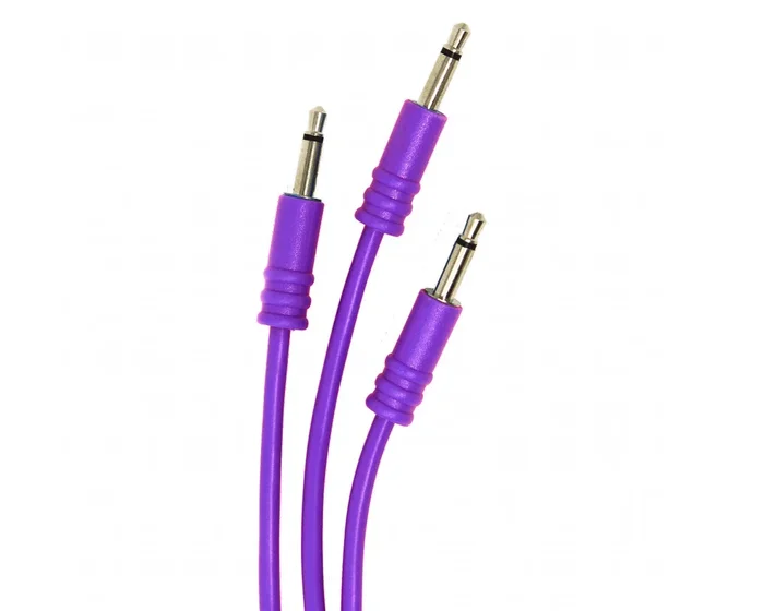 ALM Busy Circuits 30cm Purple Patch Cable – Pack of 5