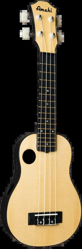 Amahi Soprano ABS B&S Spruce Top HCLF225