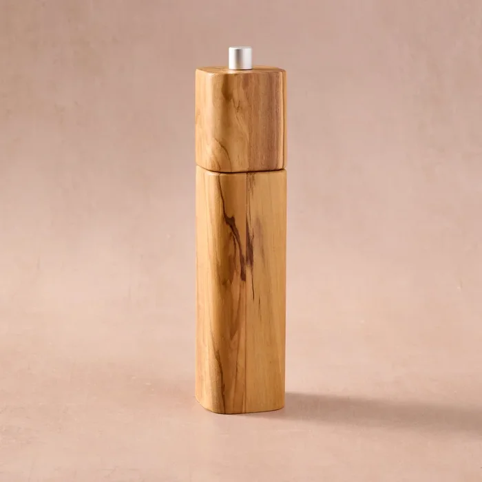 Amal Olive Wood Pepper Mill