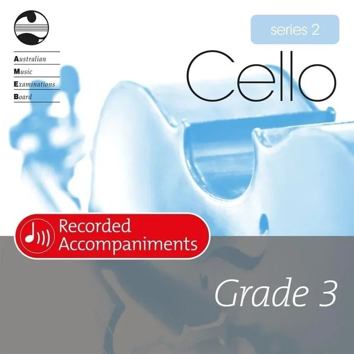 AMEB Cello Series 2 Grade 3 Recorded Accompaniment CD