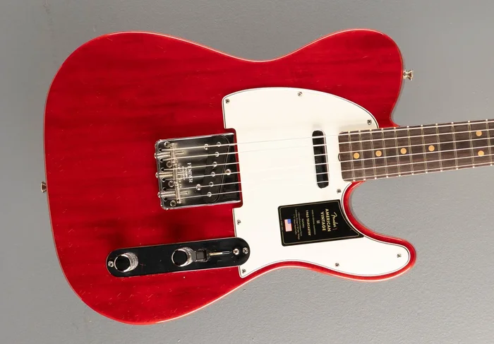 American Vintage II 1963 Telecaster – Crimson Red Transparent