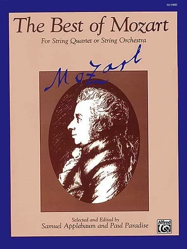 Applebaum, S. & Paul Paradise: The Best of Mozart (Score)