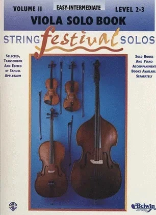 Applebaum, Samuel: String Festival Solos Easy-Intermediate Vol.2 (viola)