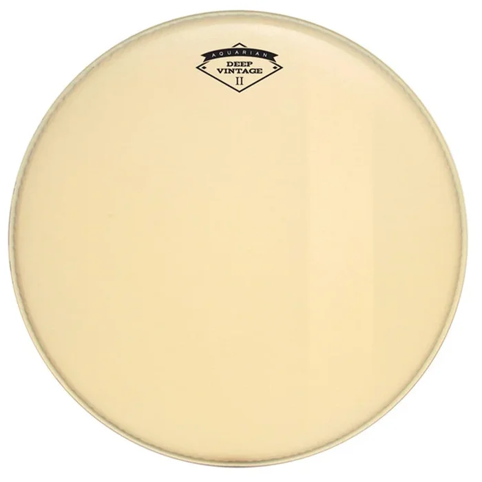 Aquarian 24″ Deep Vintage II Bass Drumhead w/Felt Strip