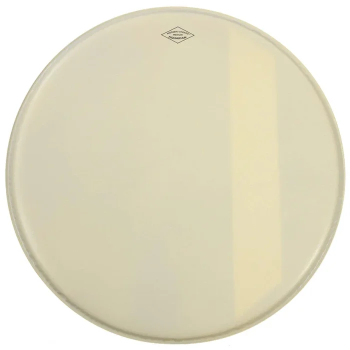 Aquarian 24″ Modern Vintage Bass Drumhead w/Felt Strip