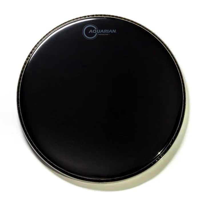 Aquarian Reflector Black Mirror Drumhead 18″