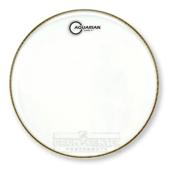 Aquarian Super 2 Clear Drumhead 13″