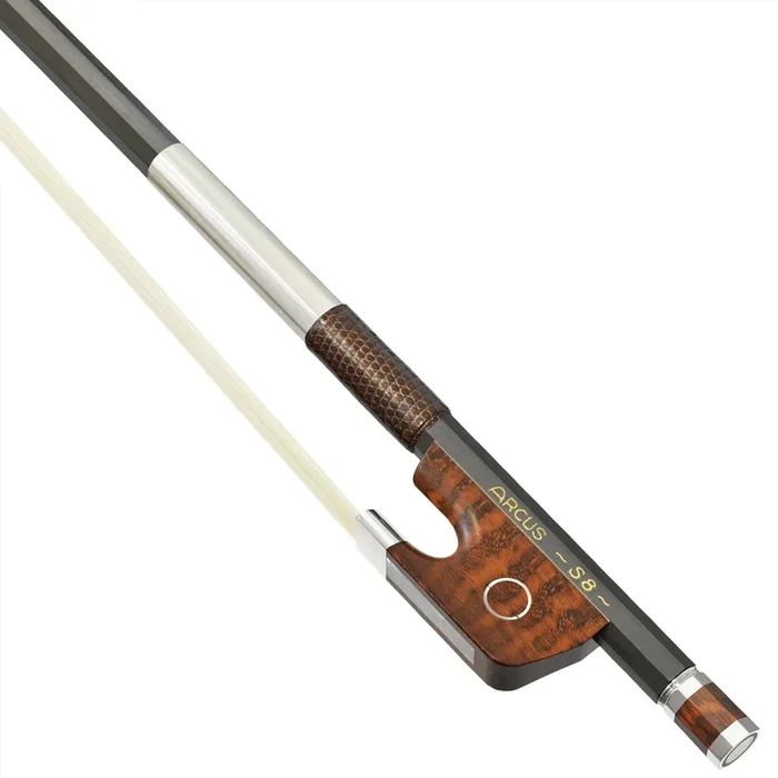 Arcus S8 Silver Violin Bow – Octagonal