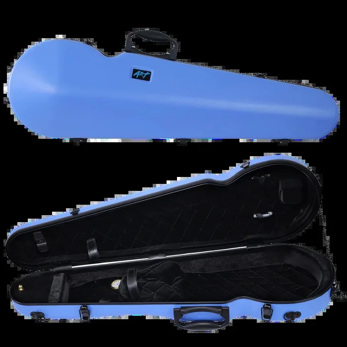 ART Shaped Violin Case Sky Blue 3/4-4/4