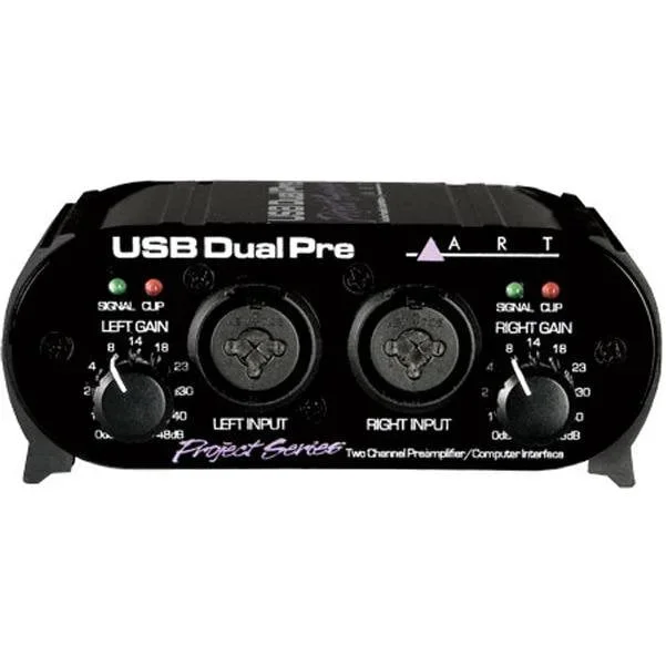 ART USB Dual Pre Two Channel USB Preamplifier