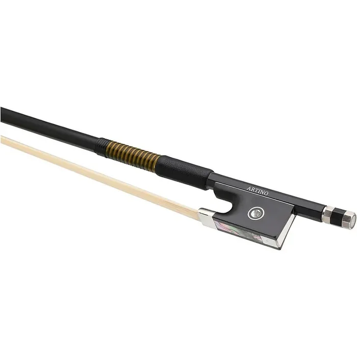 Artino fiberglass violin bow, 1/10, horsehair